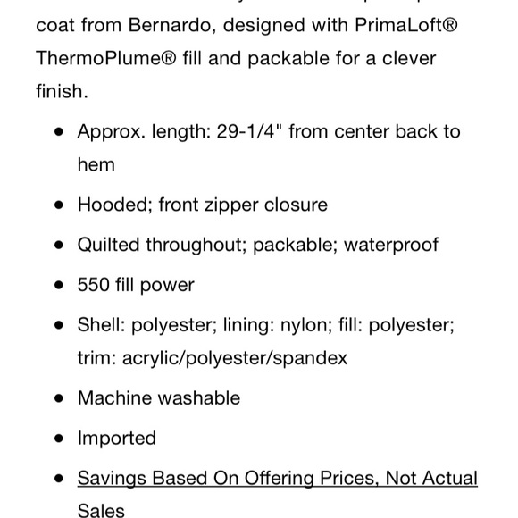 Bernardo Packable Jacket/Coat - Picture 7 of 7